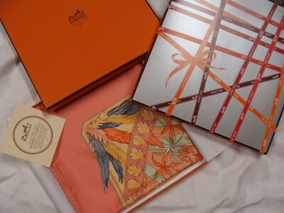 Hermes Seidentuch, Amazonien, mit Hermes Box, Hülle, Pflegekarte und Band, NEU