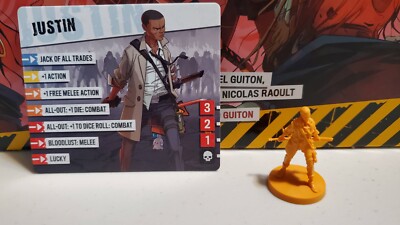 Zombicide 2nd Edition Washington ZC Survivor Justin