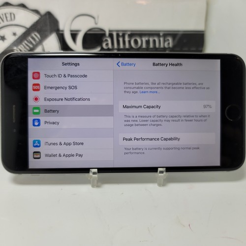 Apple iPhone 6 Plus / Black / 16 GB(GSM Unlocked)Screen issue( Rapier ) /(J003) - Afbeelding 4 van 7