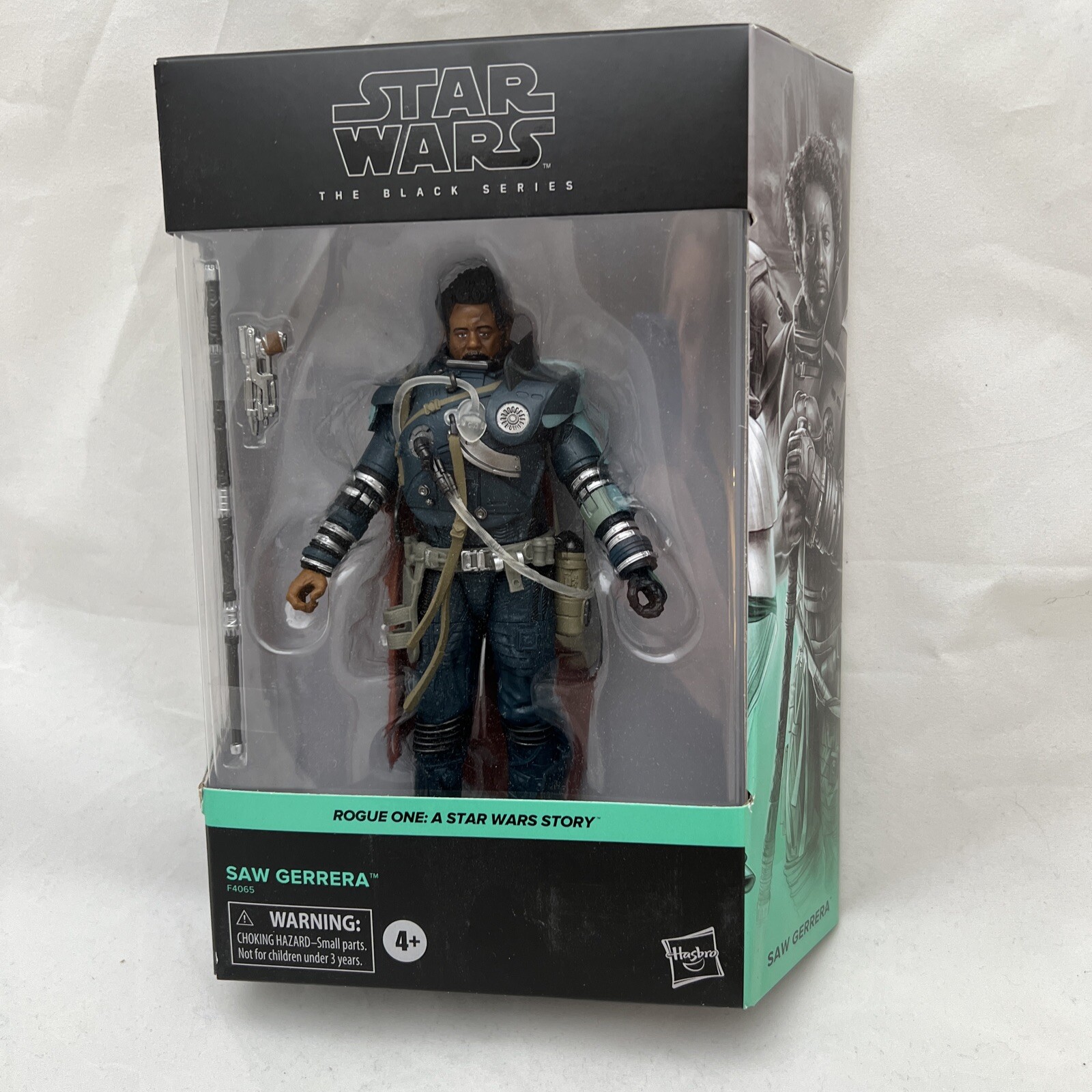 Star Wars Hasbro The Black Series Saw Gerrera - Action Figure 15 Cm Da Rogue One, Collezionabile Con 2 Accessori, Snodato, Regalo Per Bambini E Adulti