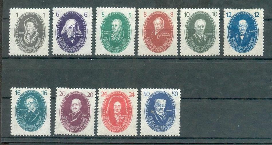 DDR 261/70 Set MNH Postfrisch 140EUR