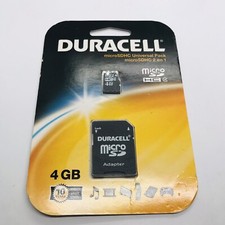 Duracell Micro SDHC Universal Pack Flash Memory SD Adapter NEW