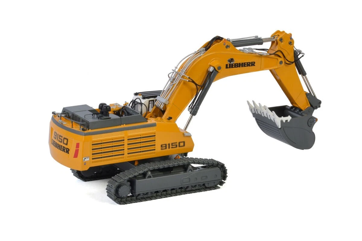 Liebherr R9150 Mining Excavator Yellow WSI 1 50 Scale Model