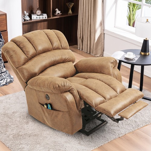 Large Power Lift Electric Recliner Chair with Extended Footrest for Elderly - Picture 38 of 46