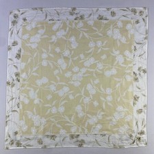 Vintage Pierre Balmain Handkerchief Neckerchief Bandana Pocket Square