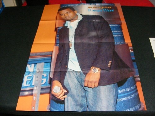 KANYE WEST magazine clippings with POSTERS - Picture 2 of 7