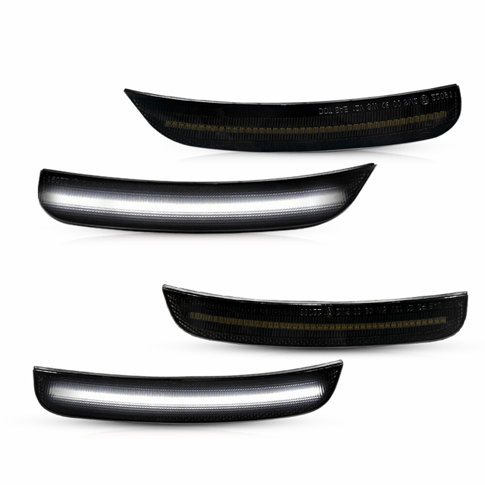 2015-2023 Chrysler 300 Smoked LED White Rear Side Marker Lights