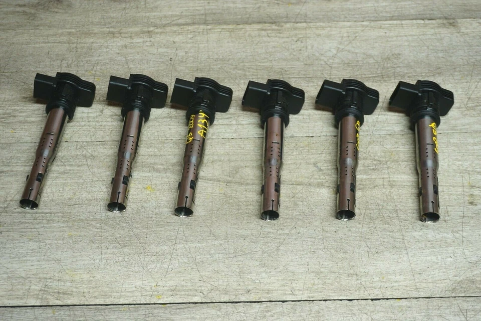 Audi Q5 8R Quattro Premium 2009 3,2 L V6 motor de gasolina juego de 6 bobinas de encendido OEM Foto 2 de 4