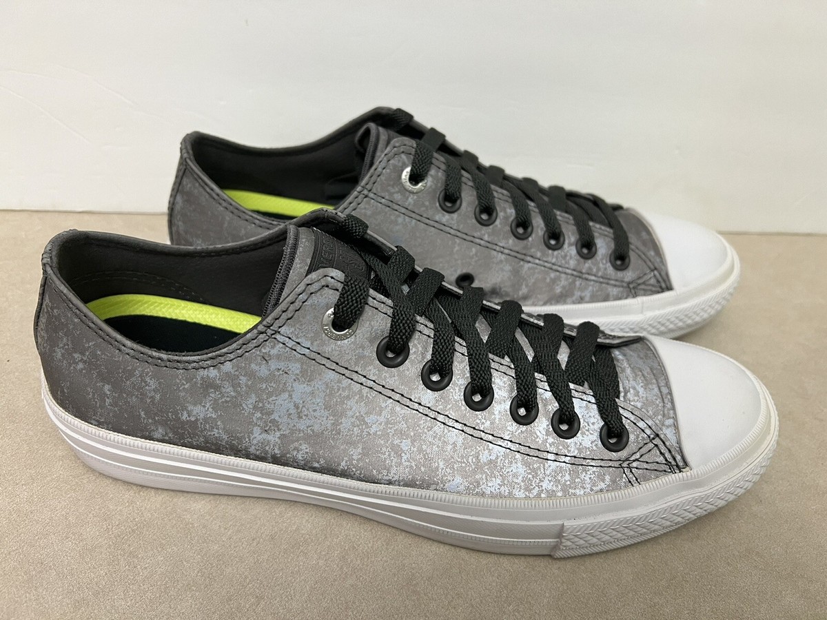 Converse Chucks Taylor All Star II Reflective Gray Low Ox Converse Chucks Taylor All Star II Reflective Gray Low Ox
