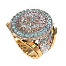 5 pcs Ladie's ring Wax Patterns for Lost Wax Casting Jewelry/waxes 1725