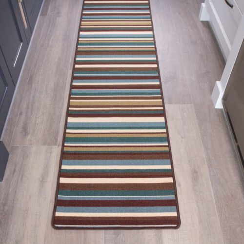 Machine Washable Non Slip Hall Runner Rugs Cheap New Long Easy Clean Hallway Mat - Picture 7 of 100