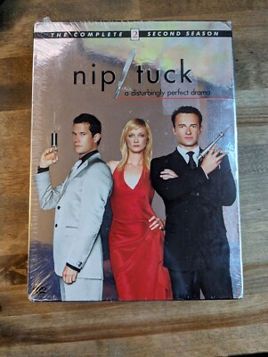 Nip/Tuck - The Complete Second Season (DVD, 2012, 6-Disc Set, Canadian) New Seal