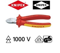 Knipex 7026160 Seitenschneider Verchromt 160Mm Vde-Isoliert Bis 1000 V Elektro