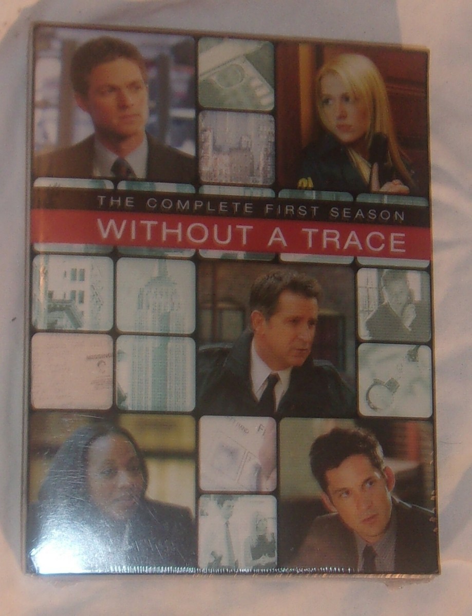 THE COMPLETE FIRST SEASON WITHOUT A TRACE DVD SET NEW STILL