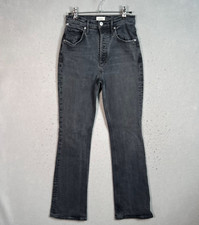 Citizens Of Humanity Premium Vintage Libby High-Waist Flare Jeans 25 Black