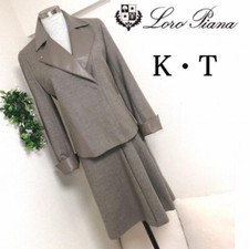 Loro Piana wool suit set up KT Kiyoko Takase size 9