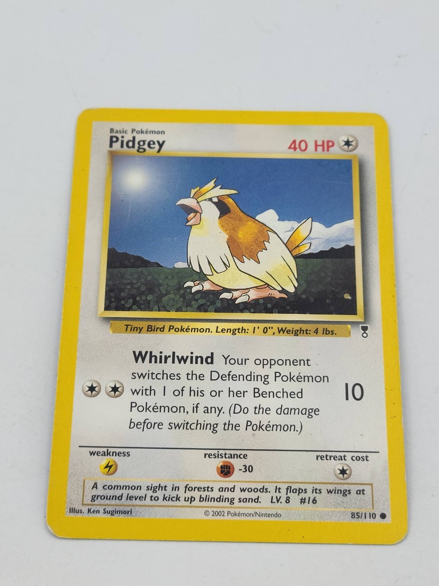 Pokemon Pidgey Ken Sugimori 2002 Nintendo Trading Cards 85/110 | eBay