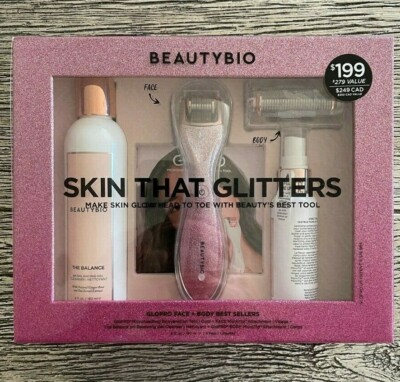 Beautybio skin that glitters set brand new! retail 199$ 