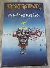 Iron Maiden Can I Play with Madness 1988 Eddie Steve Harris Dickinson Poster Gvg