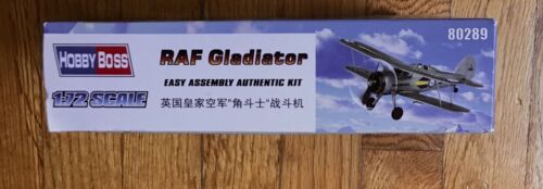 HOBBY BOSS 1/72 RAF GLADIATOR Model Kit #80289 (looks comp) - Picture 3 of 8
