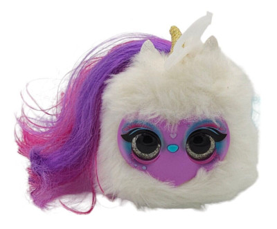 Skyrocket Unicorn Pomsies Lumies Dazzle Go Go Sound & Changes Colors Works