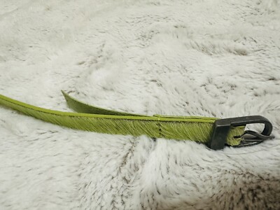 NWOT Free People Concrete Jungle Skinny Belt in Green Free People Concrete Jungle Skinny Belt Green Size L/XL Nwot  main image 3