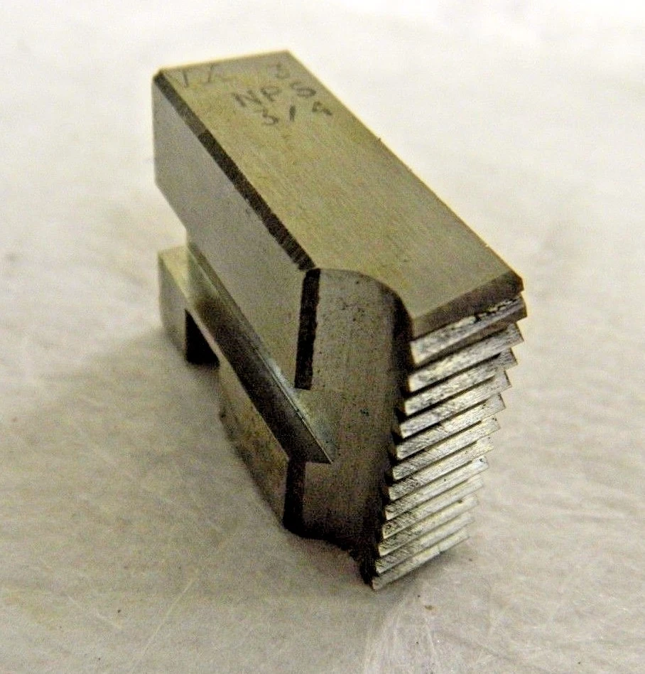 Vargus Pipe Chasers 4-Piece Set 3/4-14 NPS Thread 10D Hook Angle 2GG4G04814013 - Image 2 of 4