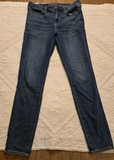 American Eagle Size 10 Next Level Stretch High Rise Jegging Jeans Blue AE