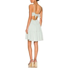 Minkpink Tiered Mint Hunter Smock Dress Size S NWT