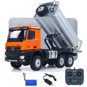 1/14 HUINA 1598 RC Dumper 6WD Transport Vehicle Lifting Rod Tipper Light Sound
