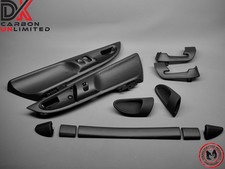 Porsche 997 Carrera 987 Matte Carbon Seatbelt Trims Cupholder Door Handle Spears