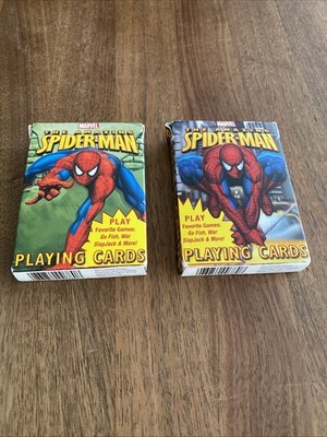Marvel Spider-Man Playing Cards. 2 Different Decks