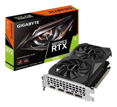 Gigabyte RTX 3050 WINDFORCE OC 6GB V2 Grafikkarte
