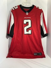 Nike Atlanta Falcons Matt Ryan #2 Jersey Red On Field Mens L NFL Football Game