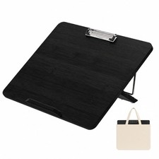 Slant Board For Writing Adjustable Bamboo Writing Board With 6 Angles Non-s...