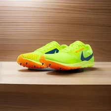 Nike Rival XC 6 Cross Country Spikes Volt Mens 9.5 DX7999-701
