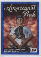2019 Panini Donruss American Pride Blue /249 Tanner Burns #AP20 07rd
