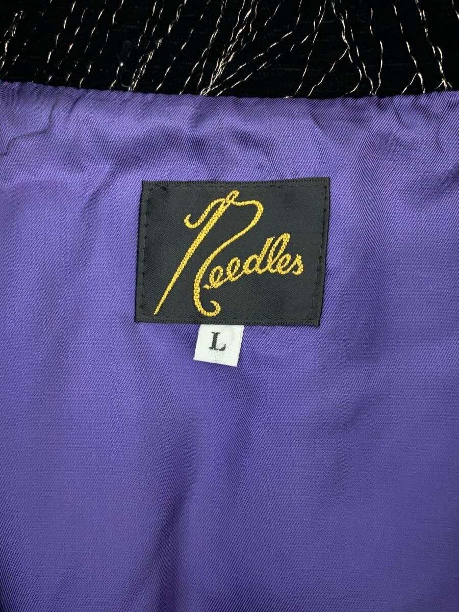 Needles Jacket L Black Plain - image 3