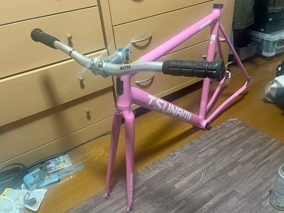 TSUNAMI SNM100 Freme Set Pink Aluminum Fixed Gear Frame 53cm | eBay