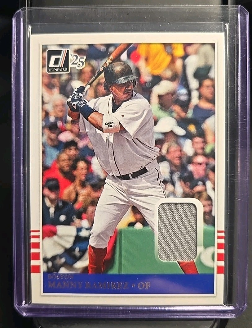 2025 Donruss Baseball - Manny Ramirez - Jersey Relic | eBay