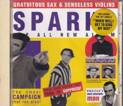 SPARKS ''Gratuitous Sax & Senseless Violins''  CD-Album