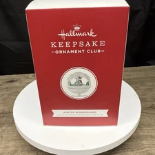 2018 Winter Wonderland Skating Snowmen 2018 Hallmark Keepsake CLUB Ornament