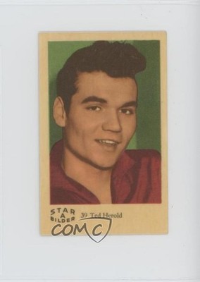 1962 Dutch Gum Star Bilder A Food Issue Ted Herold #39 0i4g
