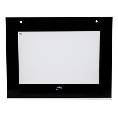 Außenfenster für Türe Beko 210442325 595X460mm in Backofen Herd