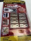 RUBY Monkey Magnets Ultra-Thin Magnetic Plates Keep It All Shut, AS-SEEN-ON-TV