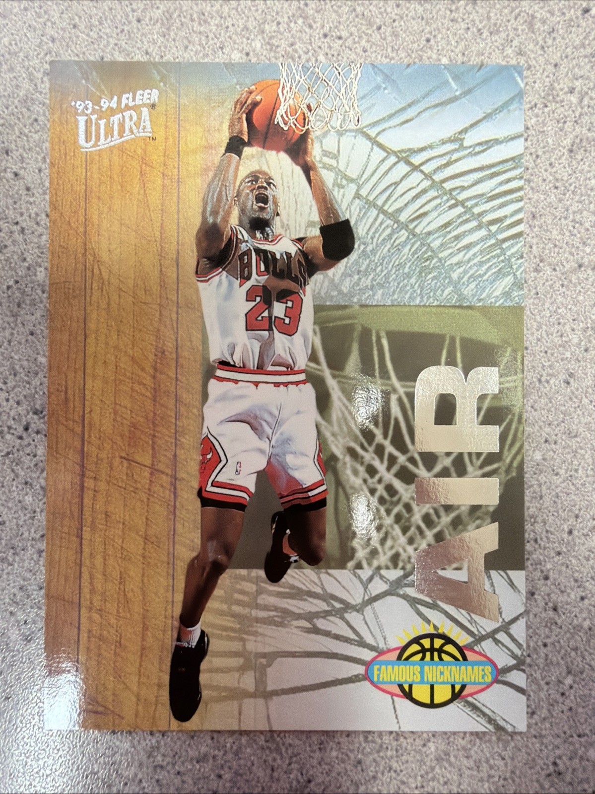 1993-94 Fleer Ultra - Famous Nicknames Michael Jordan #7