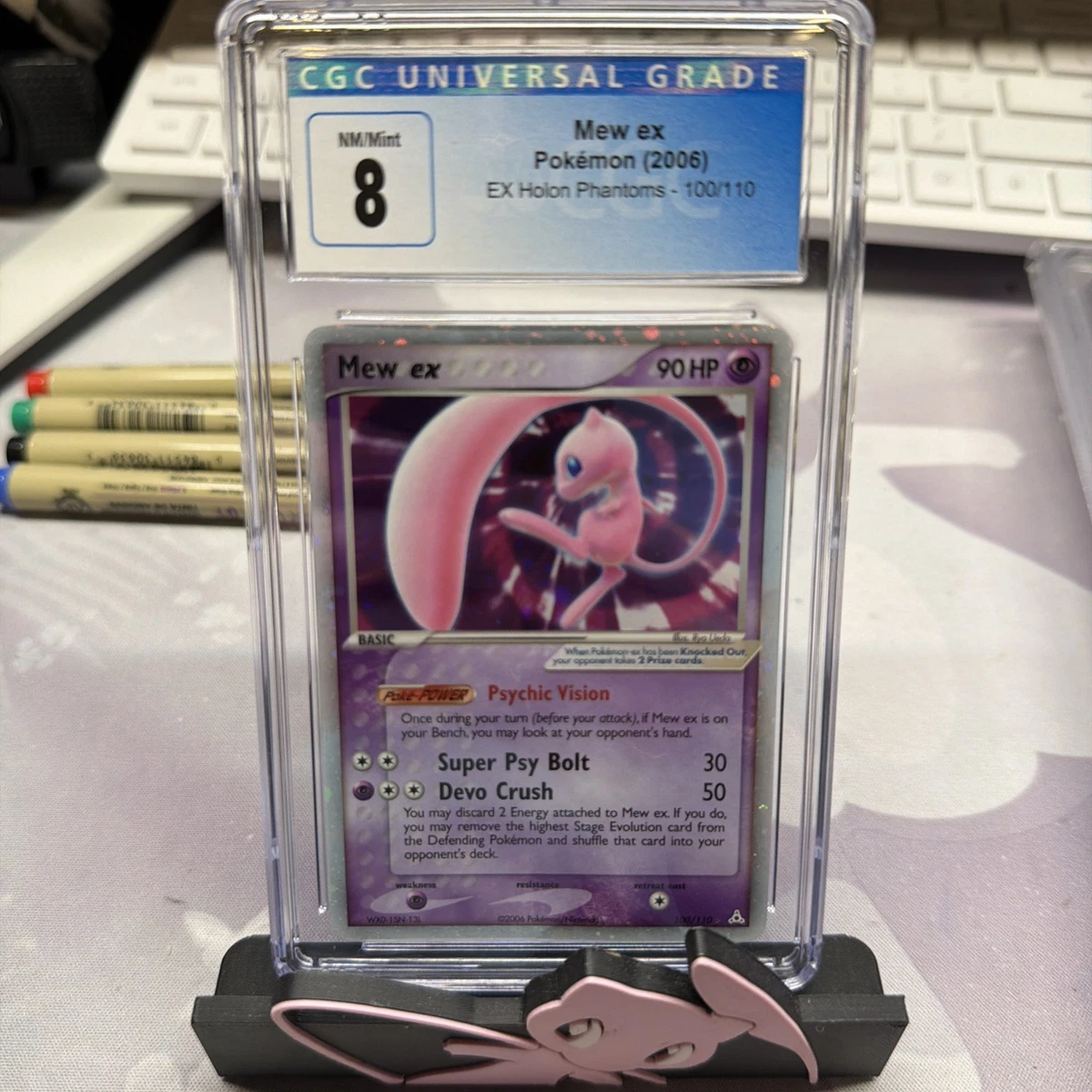 Mew Pokémon TCG Psychic Ultra Rare Individual Collectible Card