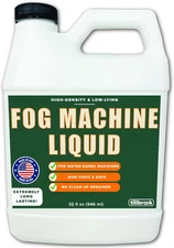 Fog Machine Liquid - 32 Oz Tillbrook Fog Machine Fluid - High Density & Long-Las