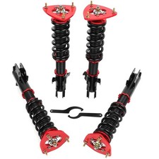 Full Set Coilovers Struts Height Adjustable Fit for Saab 2005