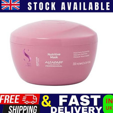 New Alfaparf Milano Semi Di Lino Moisture Nutritive Mask 200ml - Volume